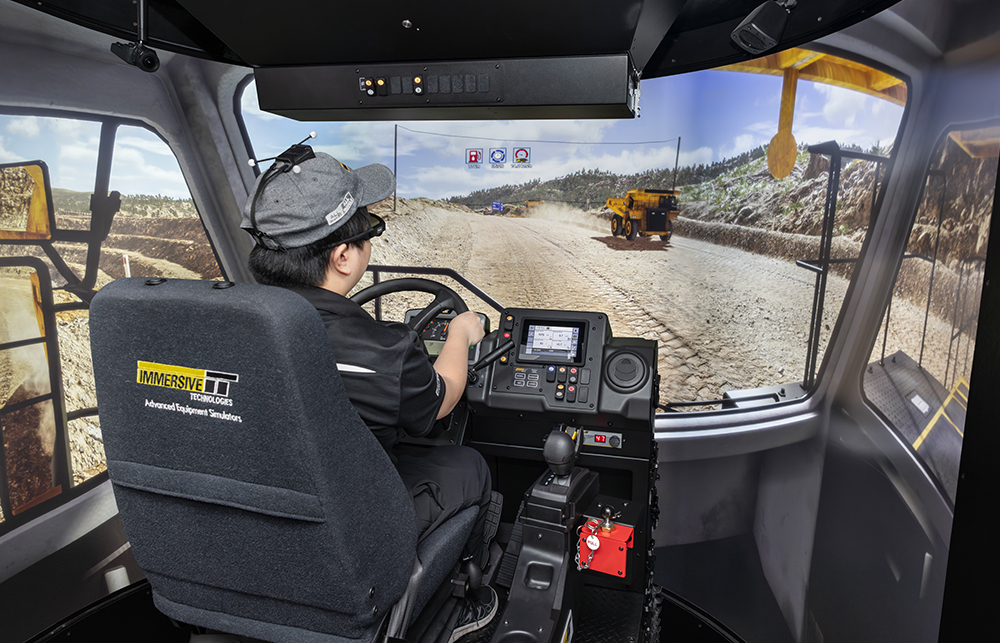 Simulator for Cat 777E Truck (Next Generation Hoist Control)