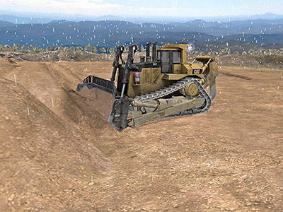 Cat D11T Adverse Weather Training