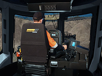 Training Simulator Module for Cat D11T Track Dozers on PRO3