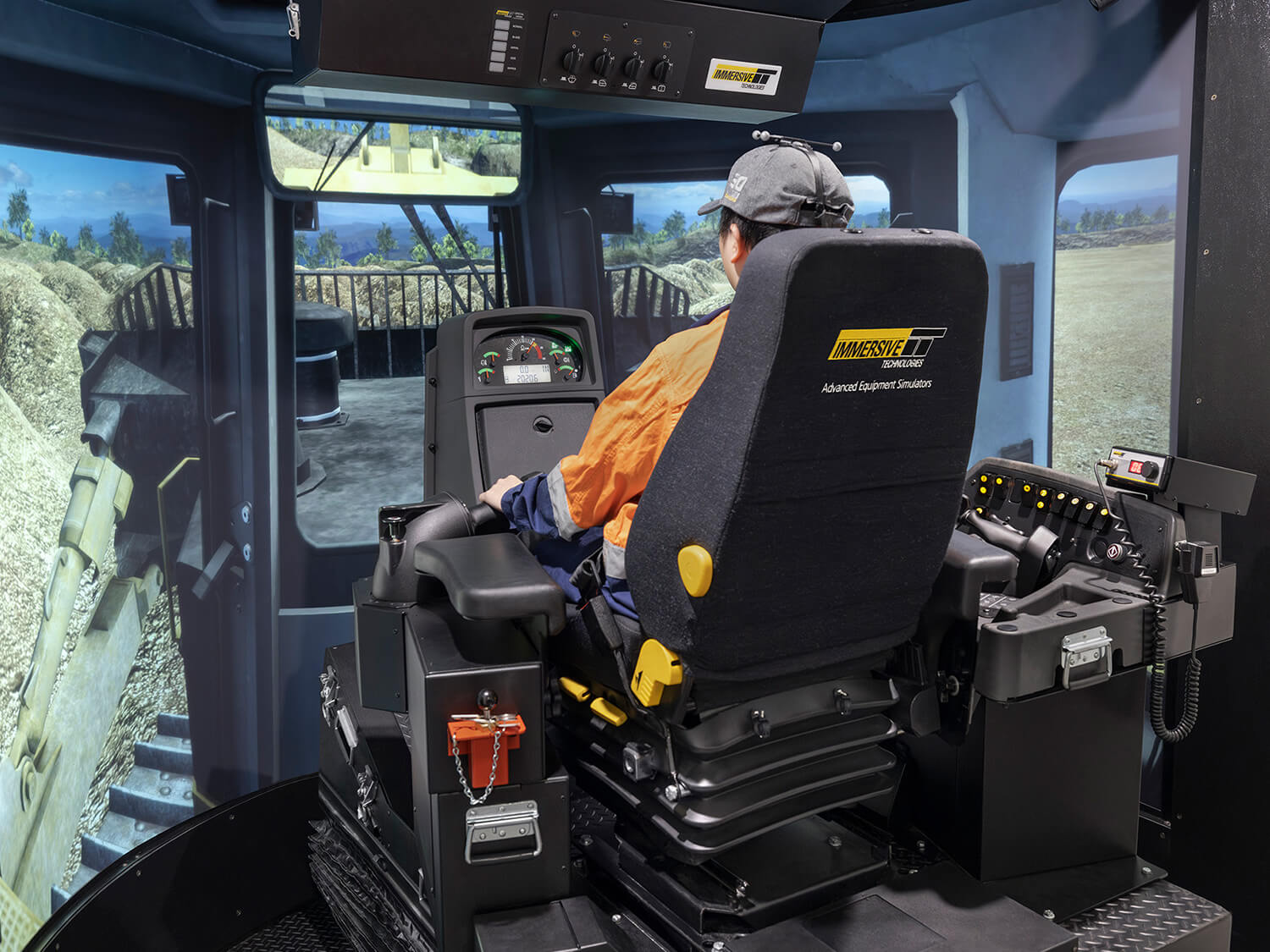 Training Simulator Module for Cat D8T Track Dozers on PRO5