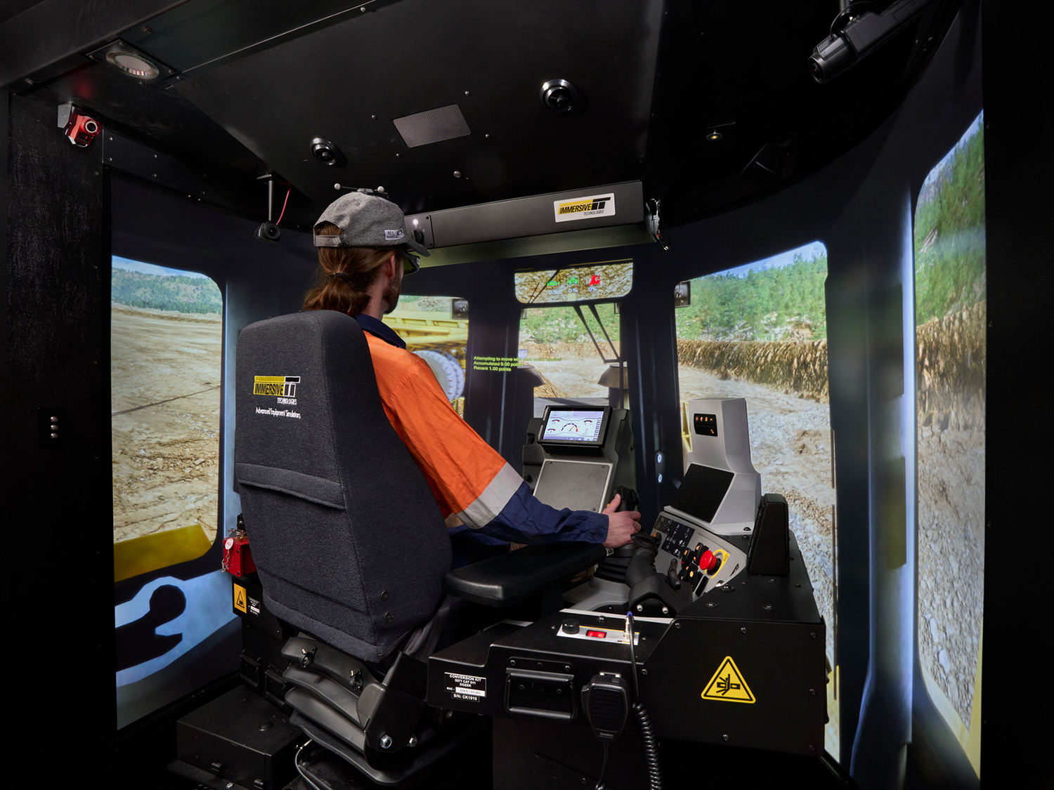 Training Simulator Module for Cat D11 Dozer operator