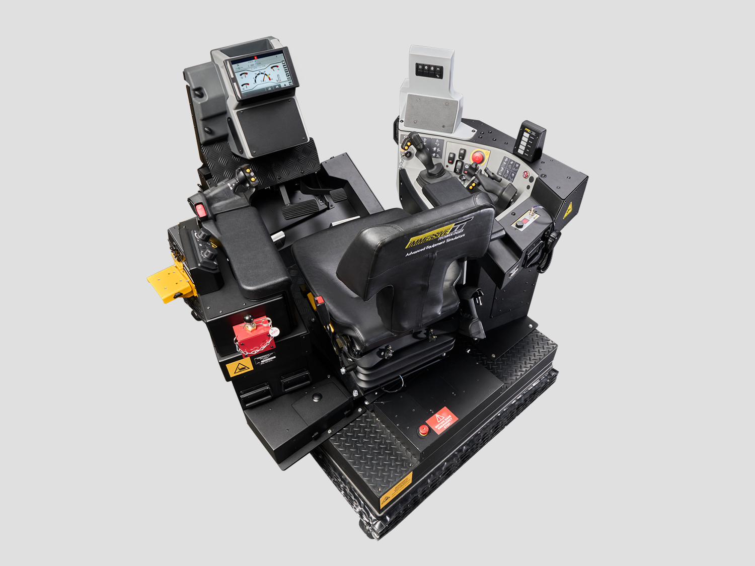 Training Simulator Module for Cat D11 Dozer Overheard view