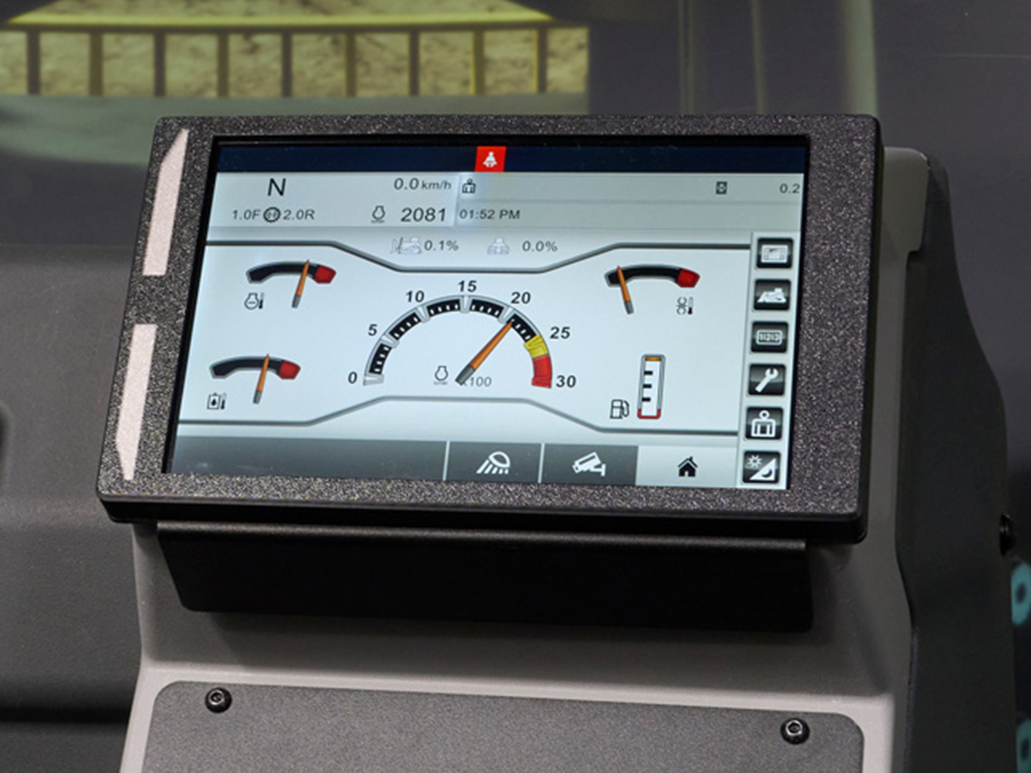 Cat 10-inch touchscreen