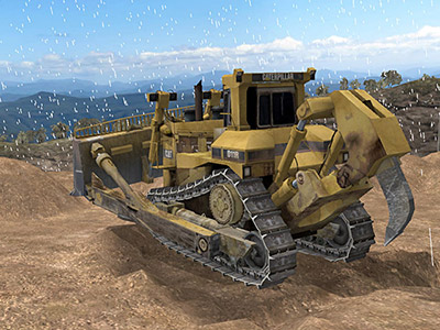 Cat D11R Adverse Weather Training