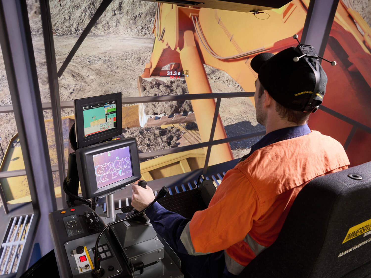 Hitachi EX5600-6 Shovel/Excavator, EX8000-6 Excavator Training Simulator Module on PRO3