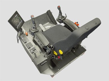 Training Simulator Module for Cat 6020B Excavator (Overhead view)