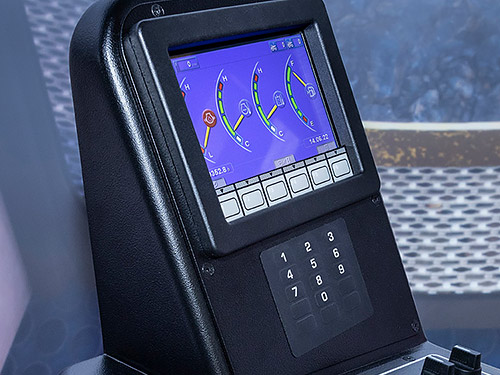 Komatsu PC7000-11, PC8000E-6, PC7000E-11 - Komtrax monitoring system