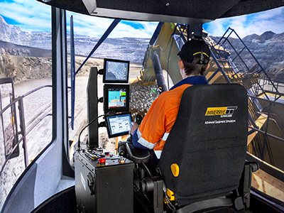 Training Simulator Module for Cat 6060 Shovel/Excavator