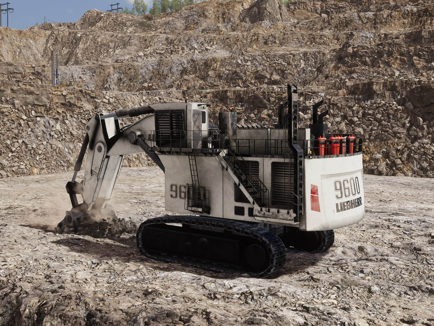 Immersive Technologies Liebherr R9600 Diesel Excavator Training Simulators