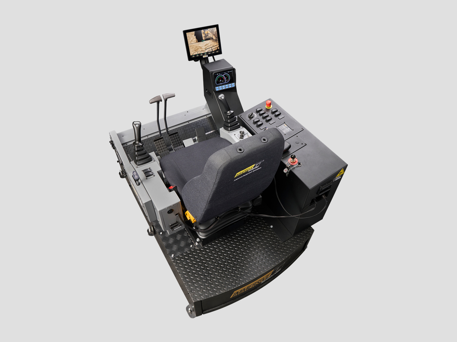 Training Simulator Module for XCMG XE2000 Shovel Overheard view