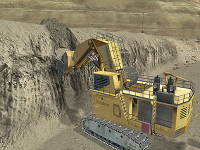 Komatsu PC5500-6 Digging Training