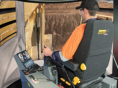 Immersive Technologies Komatsu Pc5500 6 Pc8000 6 Shovel Excavator Training Simulators