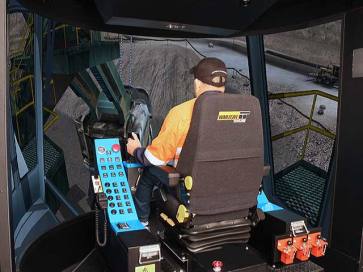 P&H 2800XPA, 4100A Rope Shovel Training Simulator Module on PRO3