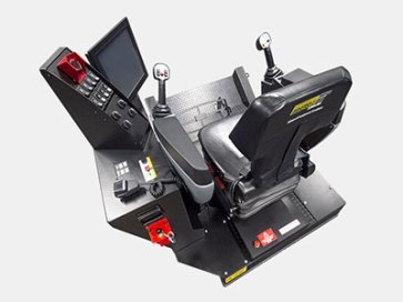 P&H 4100XPC Training Simulator Module (Overhead view)