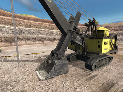 Immersive Technologies P H 4100xpc Ac 4100c Boss Ac Rope Shovel Training Simulators