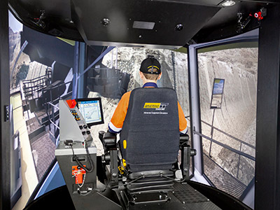 Immersive Technologies P H 4100xpc Ac 4100c Boss Ac Rope Shovel Training Simulators