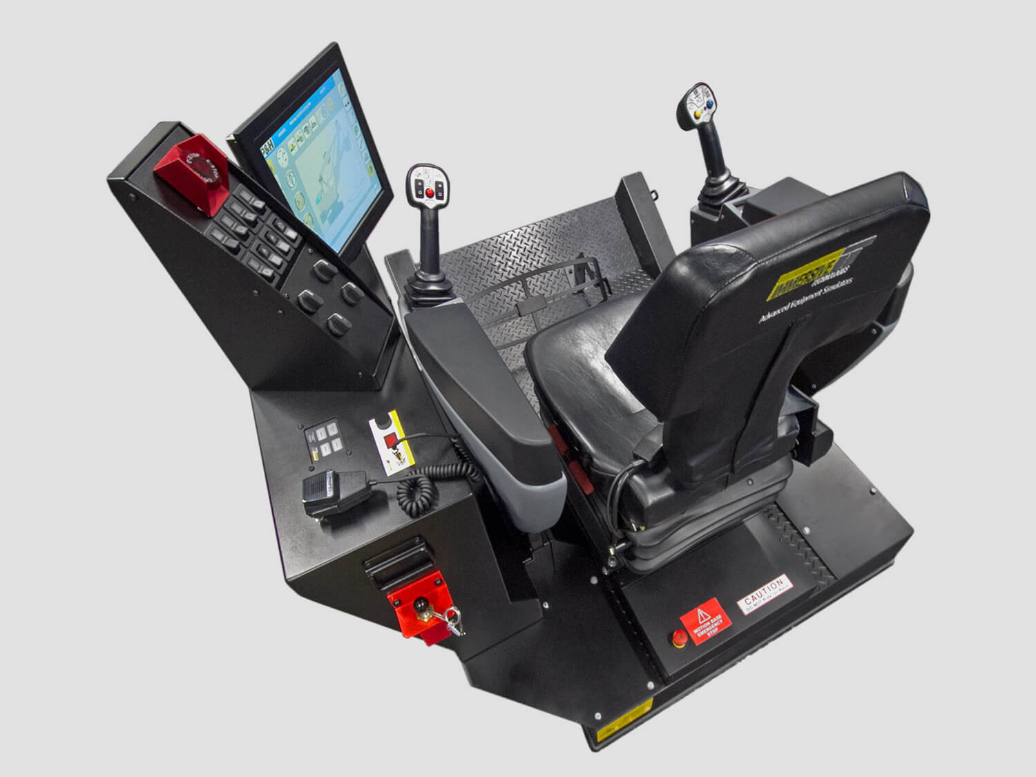 Komatsu P&H 4100XPC & 4800XPC Electric Rope Shovels (C-Series Seat and Controls) Simulator Module (Overhead view)