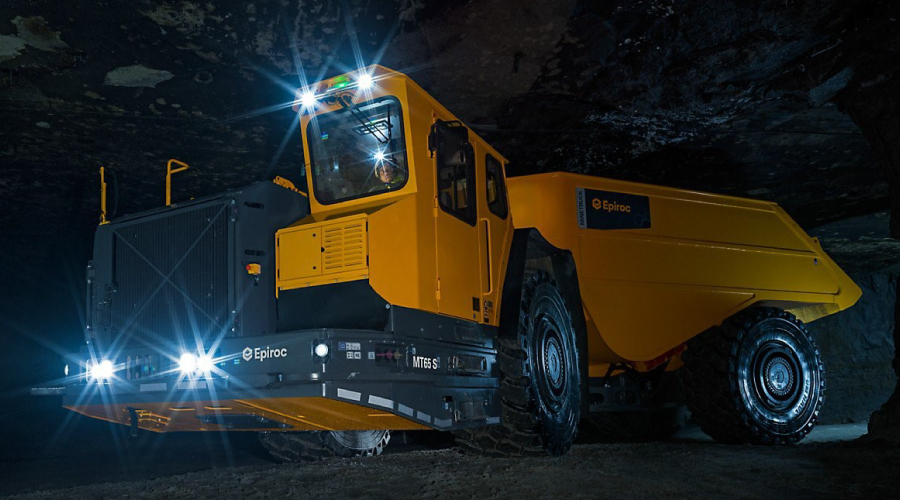 Simulator for Epiroc MT65 S Underground Truck