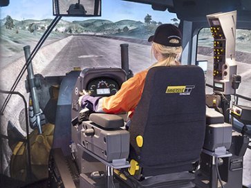 Training Simulator Module for Cat 16M, 24M Graders on PRO3