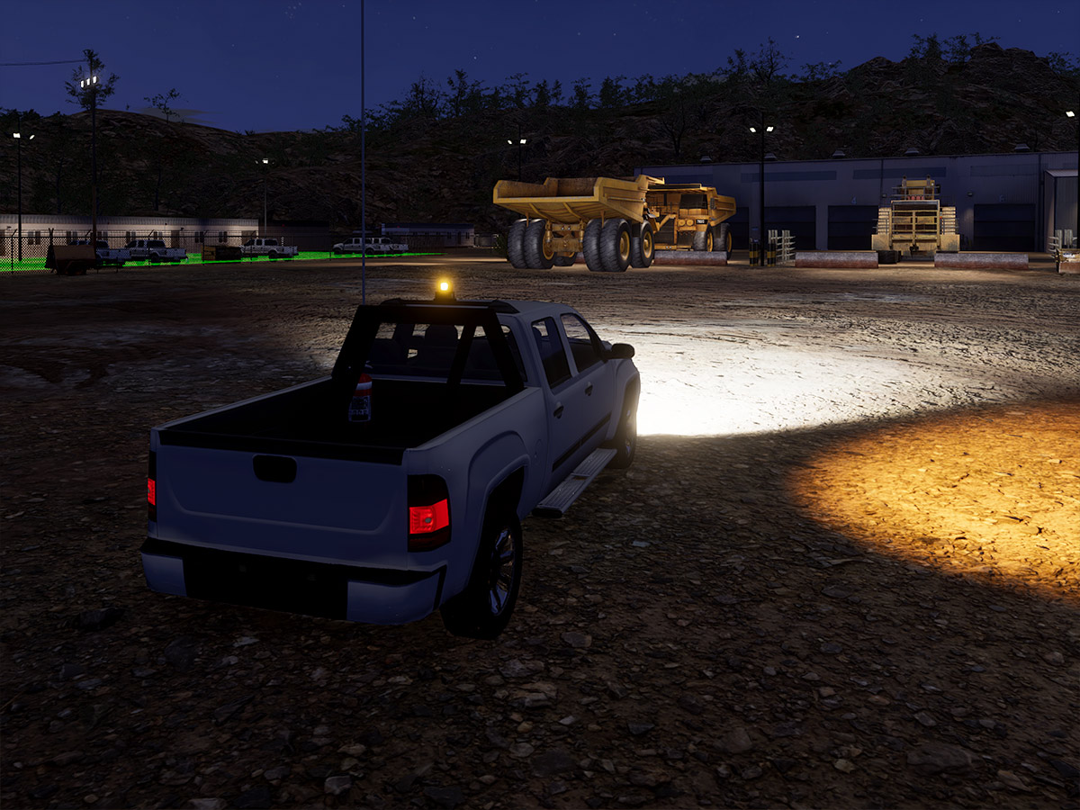 American Light Vehicle Night Driving Training