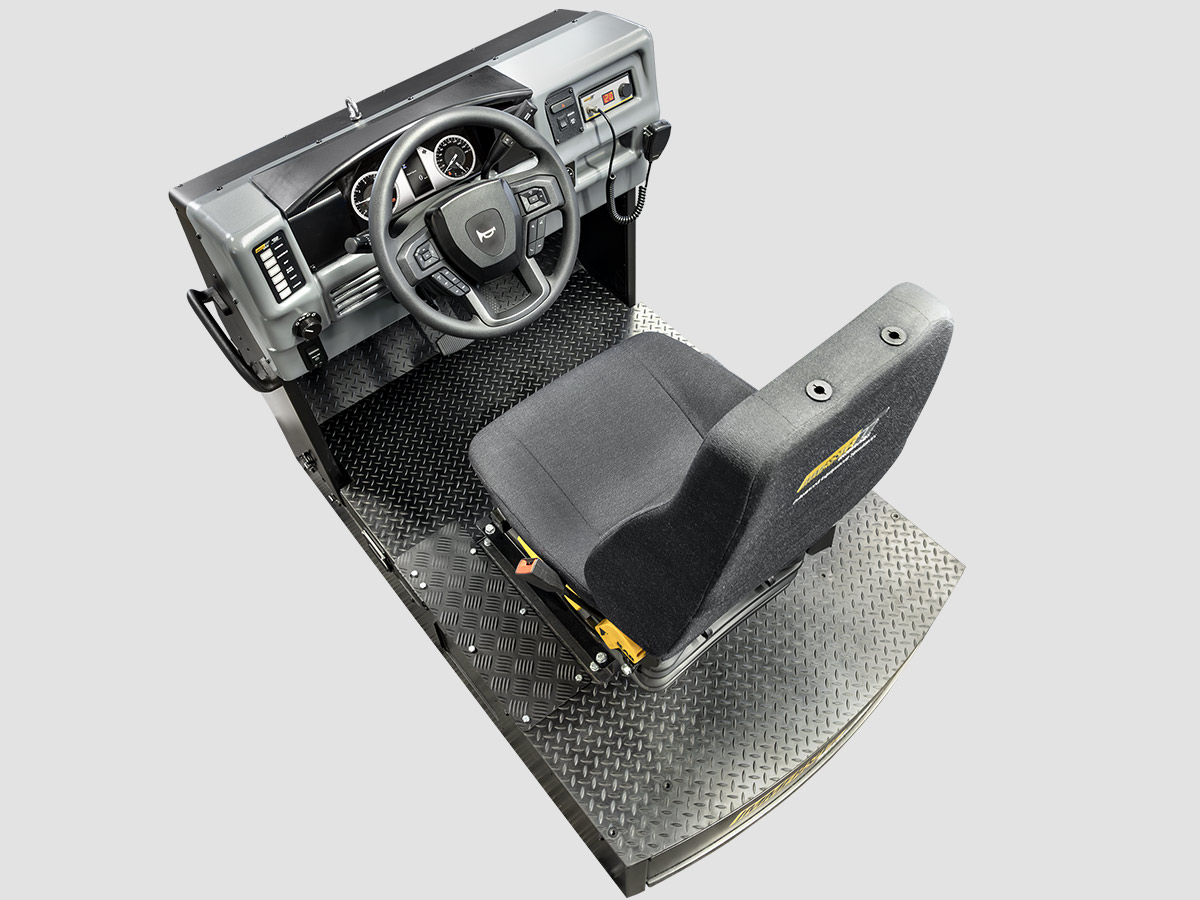 American Light Vehicle Training Simulator Module (Overhead view)