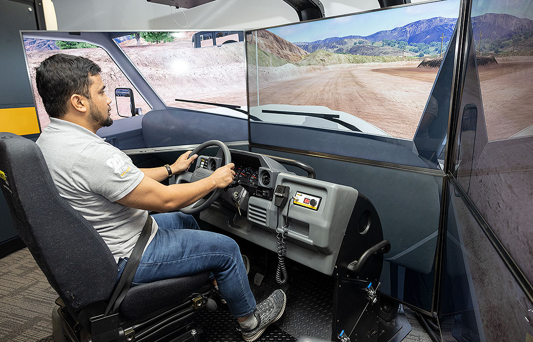 Simulator for Toyota Landcruiser Light Vehicle