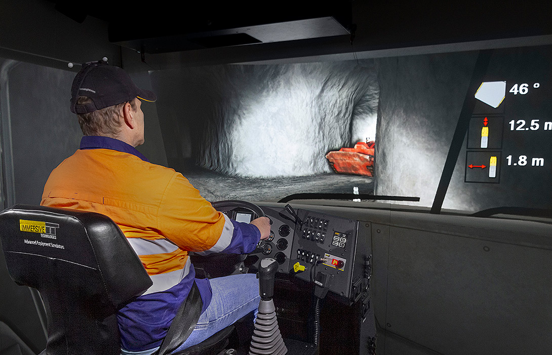 Simulator for Mack Granite Light Truck