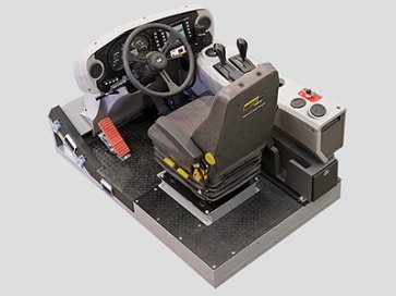 Training Simulator Module for Cat 777F Haul Truck (Overhead view)