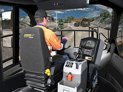 Training Simulator Module for Cat 793F, 797F Haul Trucks on PRO4