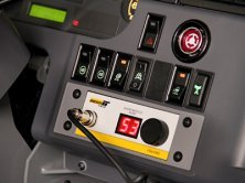 Komatsu HD785-7 - Switch panel and indicator lamps