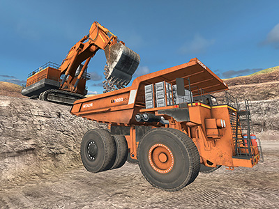 Hitachi EH5000 AC3 Loading Training