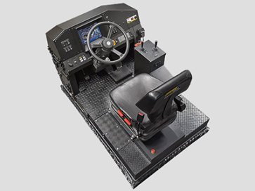 Hitachi EH5000 AC3 Haul Truck Training Simulator Module (Overhead view)