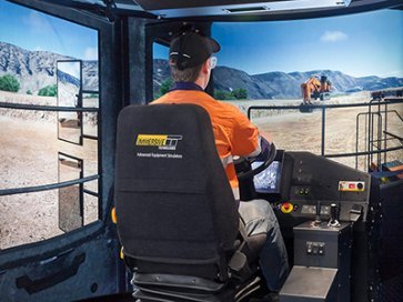 Hitachi EH5000 AC3 Haul Truck Training Simulator Module on PRO4