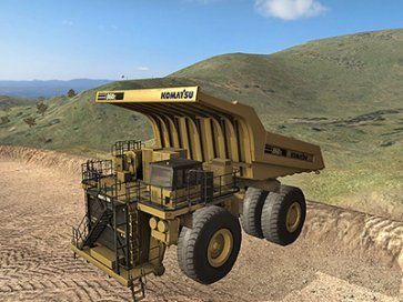 Komatsu 860E-1K Dumping Training