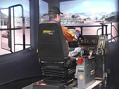 Komatsu 860E-1K Haul Truck Training Simulator Module on PRO3