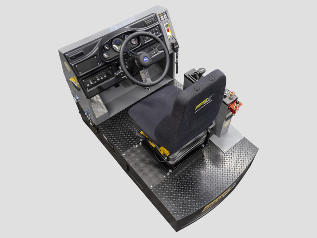 Komatsu 830E-1AC Haul Truck Training Simulator Module (Overhead view)