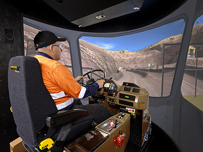 Komatsu HD325-6, HD785-5 Haul Truck Training Simulator Module on PRO3