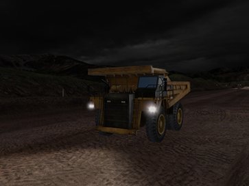 Cat 777E Haul Truck - Adverse Weather Training