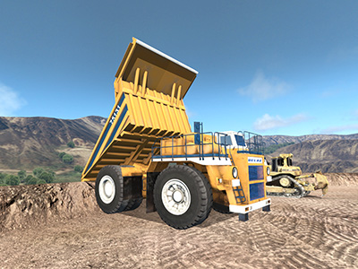 Belaz 75131 Haul Truck - Dumping Training