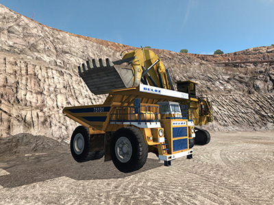 Belaz 75131 Haul Truck - Loading Training