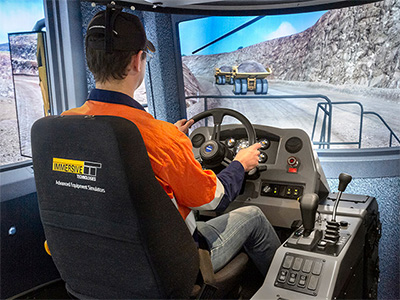 Komatsu 980E-5, 930E-5, 830E-5 Haul Truck Training Simulator Module