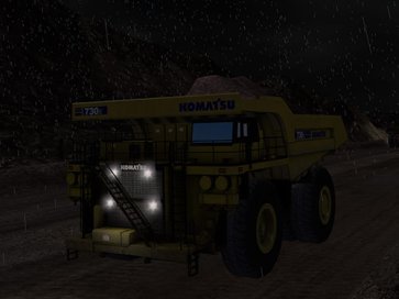 Komatsu 730E-8 - Adverse Weather Training