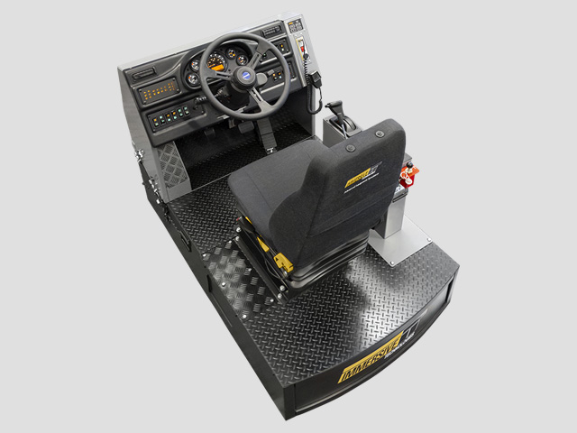 Komatsu 730E-8 Haul Truck Training Simulator Module (Overhead view)