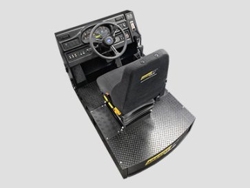 Komatsu HD1500-7 Haul Truck Training Simulator Module (Overhead view)