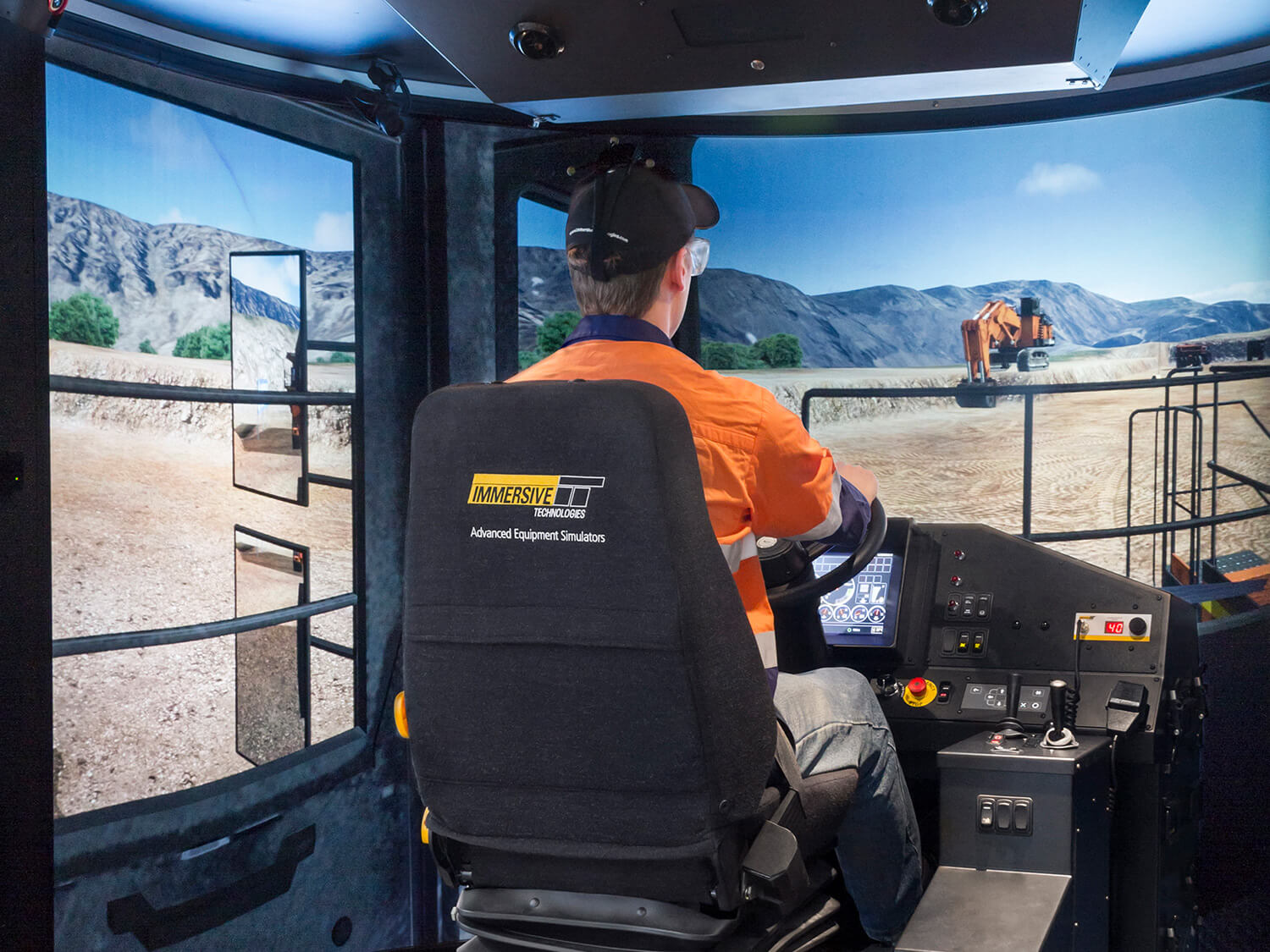 Hitachi EH5000AC-3 Haul Trucks (Original Production Cabin) Training Simulator Module on PRO5