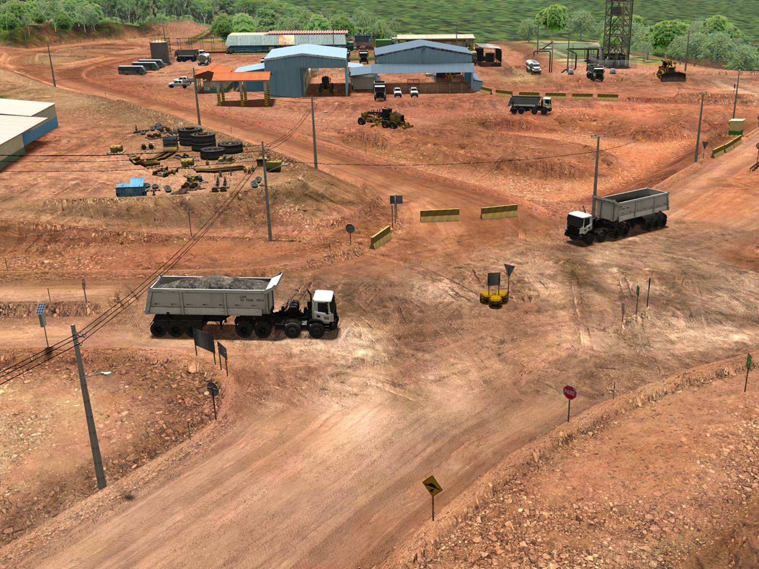 Scania G540 (Articulated) - Traffic_Interaction