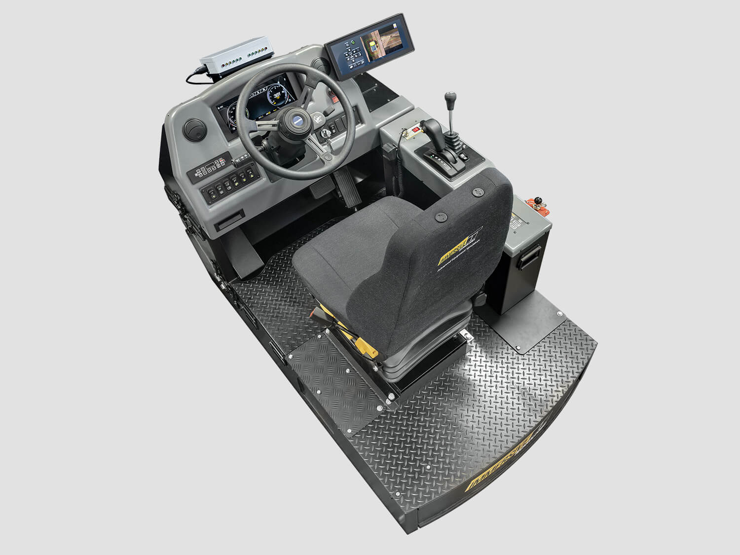 Komatsu 830E-5T Haul Truck (Trolley Assist, with Multifunctional Operator Display) - Training Simulator Module (Overhead view)