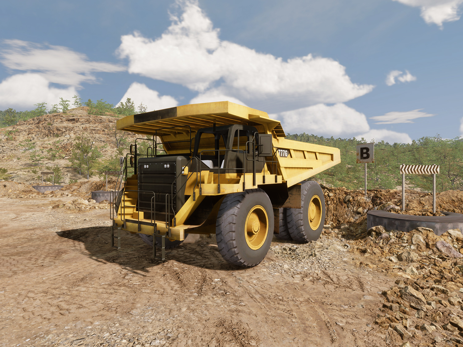 Cat 777, 777G Hero image