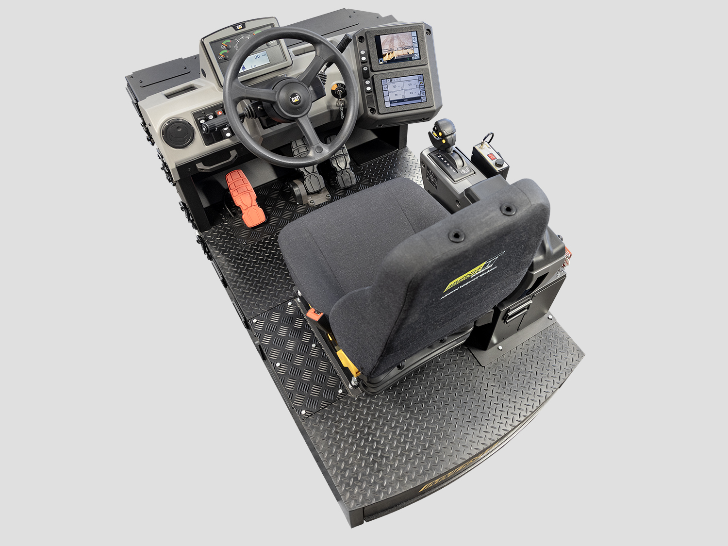 Training Simulator Module for Cat 777G Haul Trucks (Overhead view)