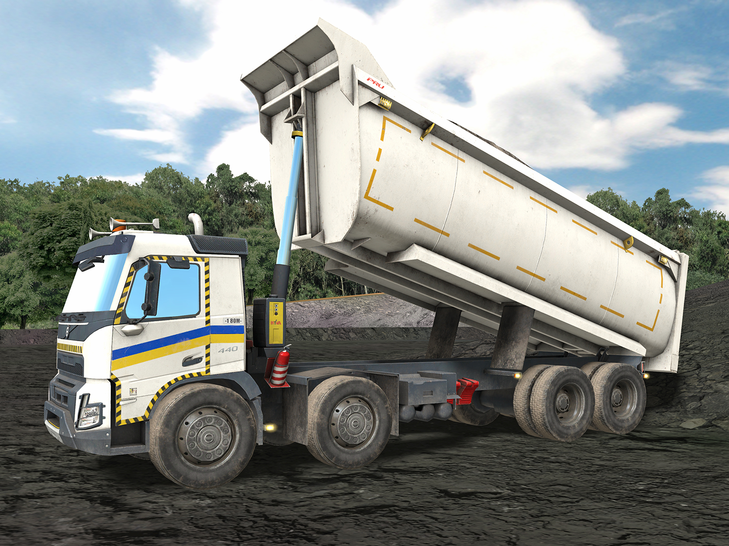 Volvo FMX 440 Dumping Training